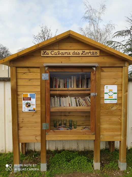 Création d&#8217;une bibliothèque de rue