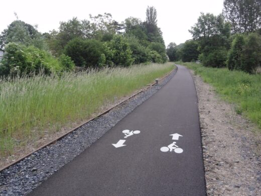 Piste cyclable Crusat II